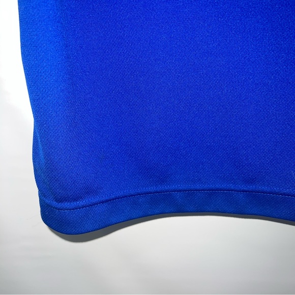 Gameface Polo Shirt Adult Extra Large Blue Short Sleeve 100% Polyester Logo Mens - Picture 13 of 15